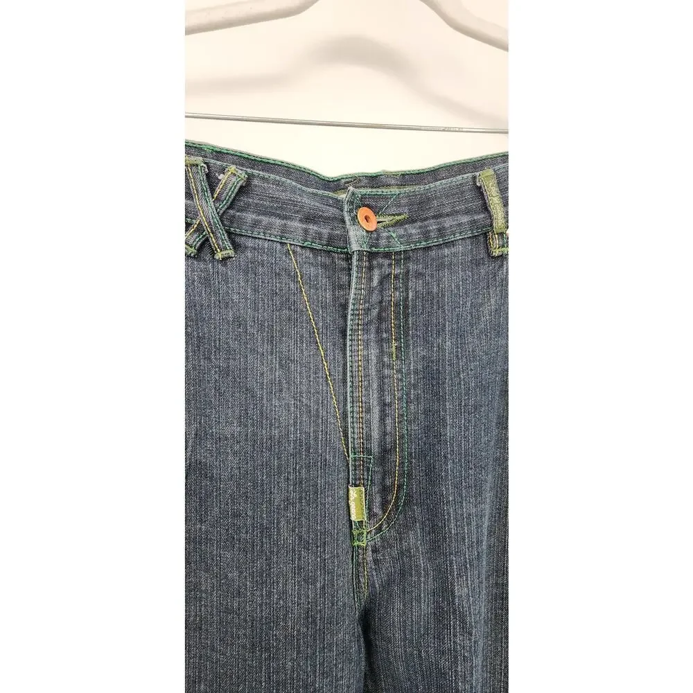 LRG Men's Large Pocket‎ Embroidered Jeans Size 42 X 33 Street Wear